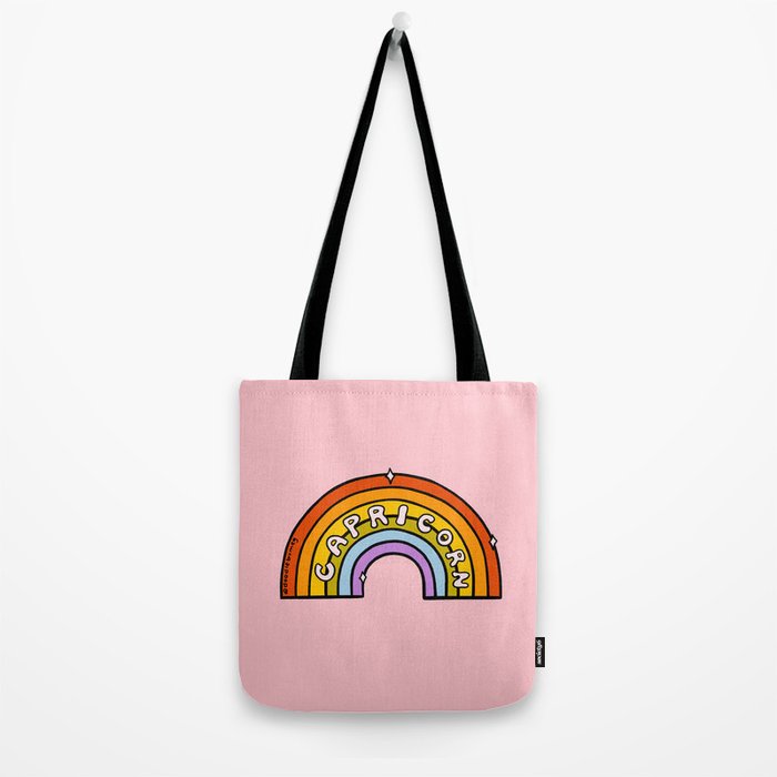 Capricorn Rainbow Tote Bag Gallery Image 2