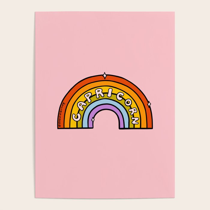 Capricorn Rainbow Poster Gallery Image 4
