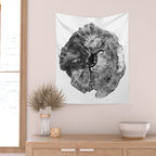 Oak log Wall Tapestry Gallery Image 2