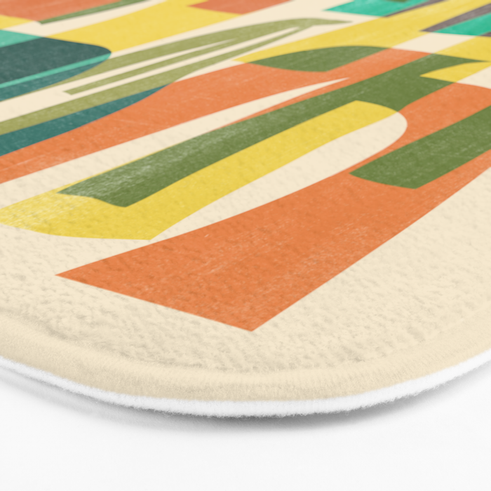 Desert vegetation Bath Mat Gallery Image 3