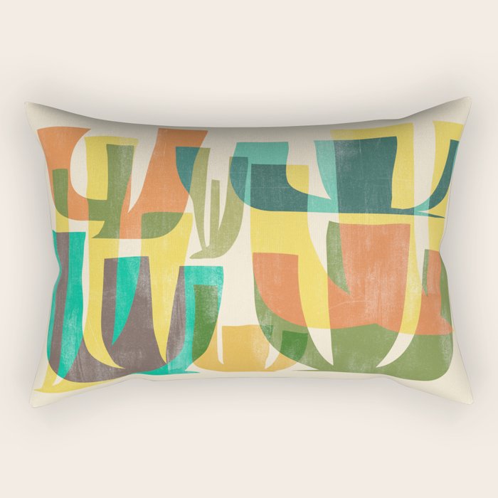 Desert vegetation Rectangular Pillow Gallery Image 1