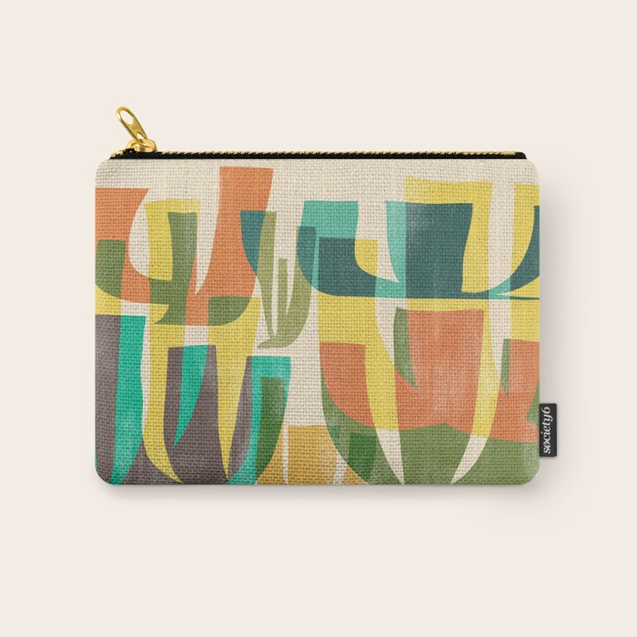 Desert vegetation Carry All Pouch Gallery Image 1