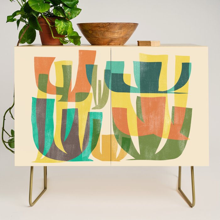 Desert vegetation Credenza Gallery Image 1