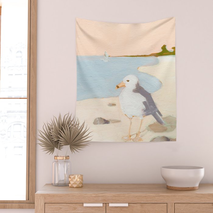 Seagull Wall Tapestry Gallery Image 2