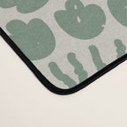 Art Deco Sage Green Boho Desk Mat Gallery Image 4
