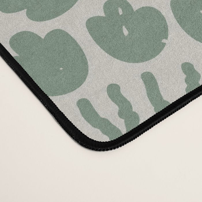 Art Deco Sage Green Boho Desk Mat Gallery Image 4