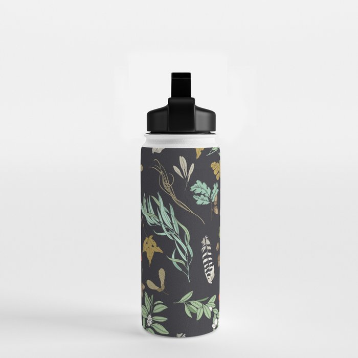 Boho vintage nature Water Bottle Gallery Image 2