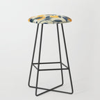 Oranges branch and flowers Stool Gallery Image 1
