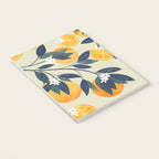 Oranges branch and flowers Notebook Gallery Image 3