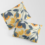 Oranges branch and flowers Pillow Sham Gallery Image 3