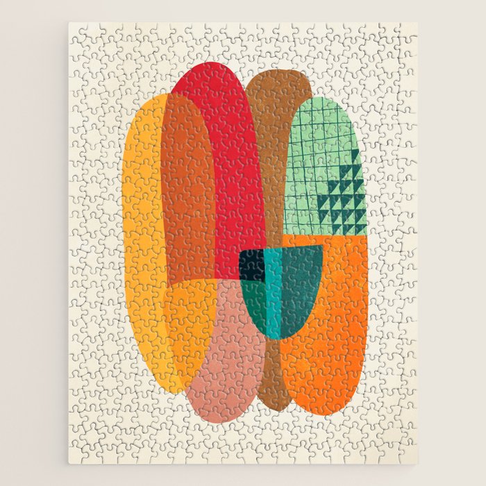 Art Pills: Mid-Century Edition Jigsaw Puzzle Gallery Image 1