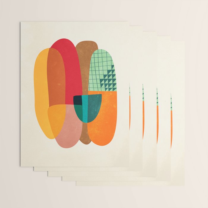 Art Pills: Mid-Century Edition Wrapping Paper Gallery Image 3