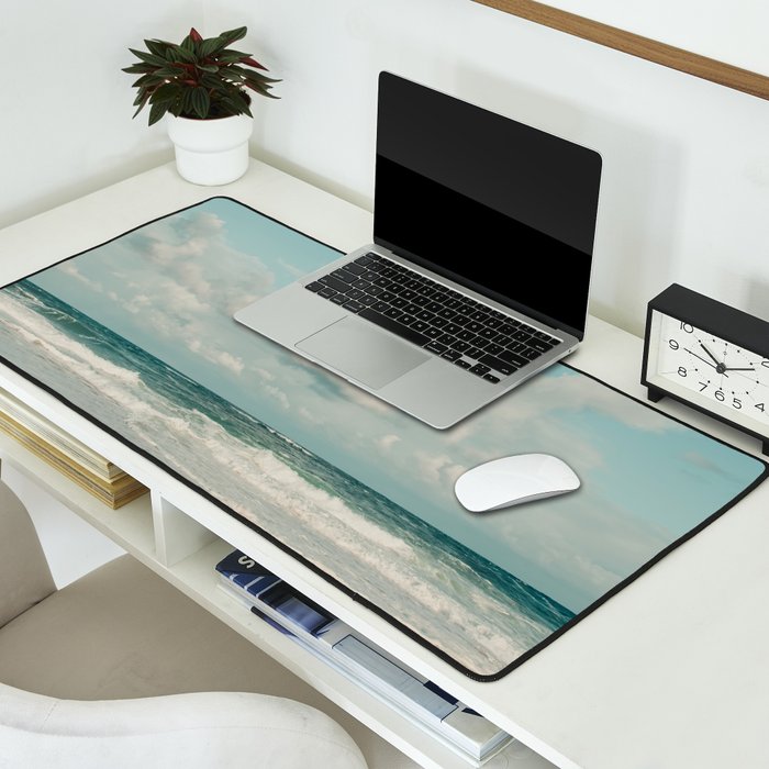 Clouds Over Zuma Beach Desk Mat Gallery Image 2