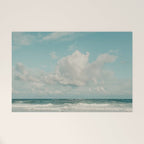 Clouds Over Zuma Beach Welcome Mat Gallery Image 1