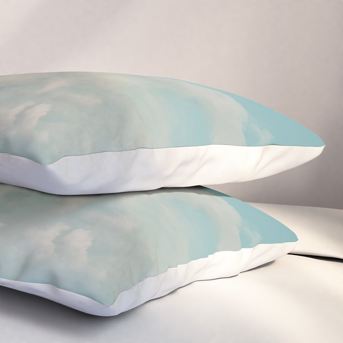 Clouds Over Zuma Beach Pillow Sham Gallery Image 3