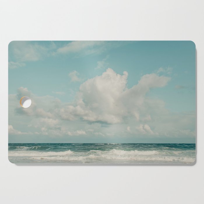 Clouds Over Zuma Beach Cutting Board Gallery Image 1
