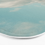 Clouds Over Zuma Beach Bath Mat Gallery Image 3
