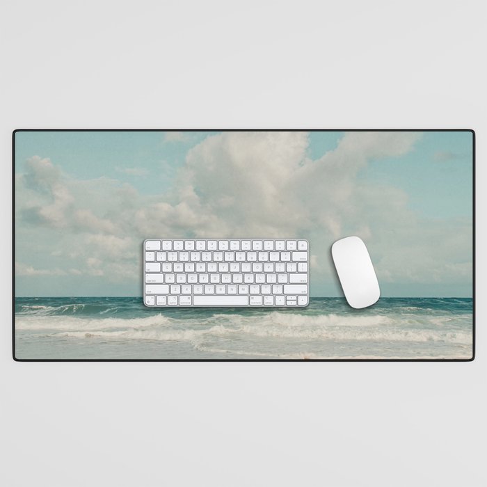 Clouds Over Zuma Beach Desk Mat Gallery Image 1
