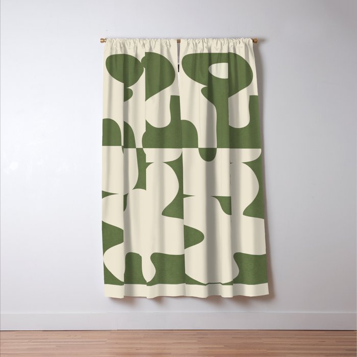 Duality in Motion 4 Window Curtain Gallery Image 3