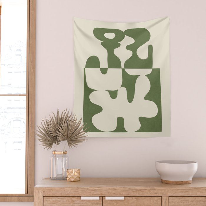 Duality in Motion 4 Wall Tapestry Gallery Image 2
