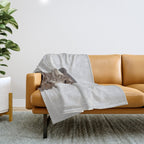 Otter - Colorful Throw Blanket Gallery Image 1