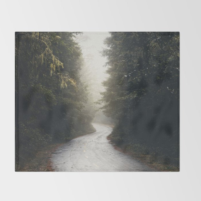 Redwood Forest Adventure 2022 - Nature Photography Throw Blanket Gallery Image 2