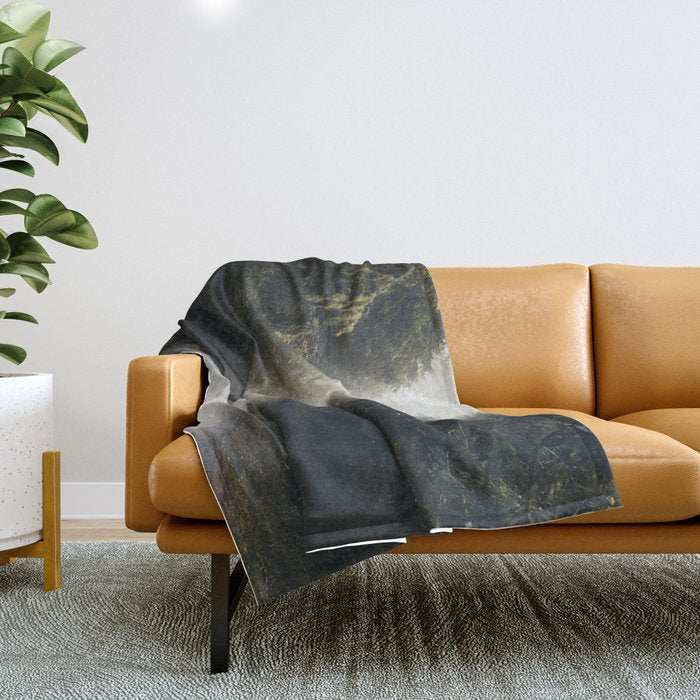 Redwood Forest Adventure 2022 - Nature Photography Throw Blanket Gallery Image 1