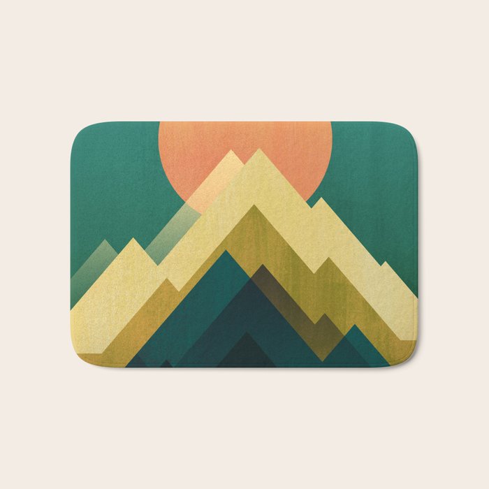 Gold Peak Bath Mat Gallery Image 1