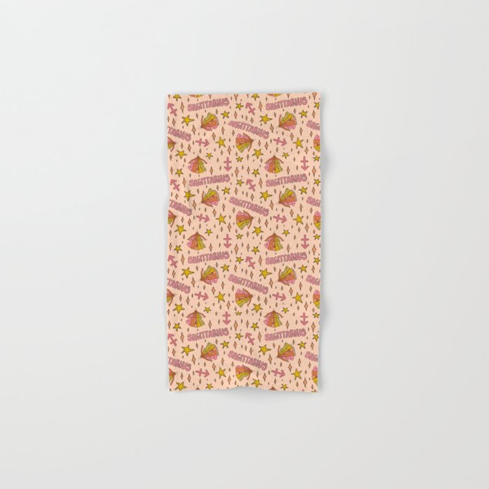Sagittarius Print Bath Towel Gallery Image 1