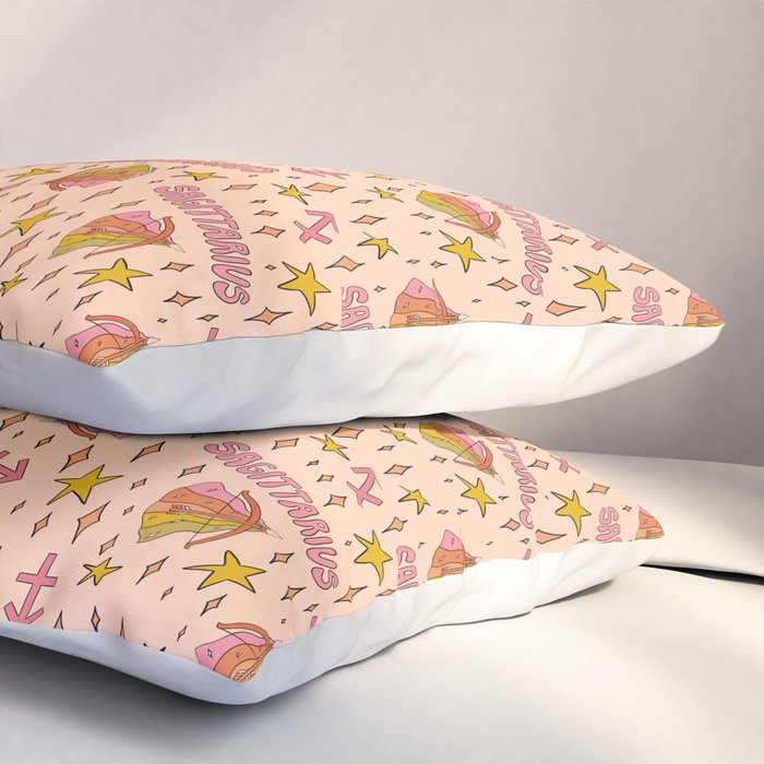 Sagittarius Print Pillow Sham Gallery Image 3