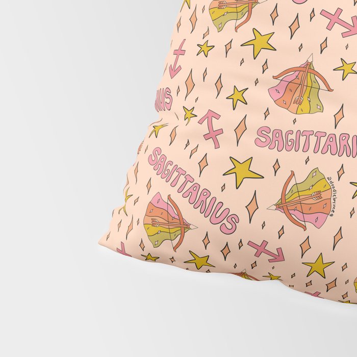 Sagittarius Print Pillow Sham Gallery Image 4