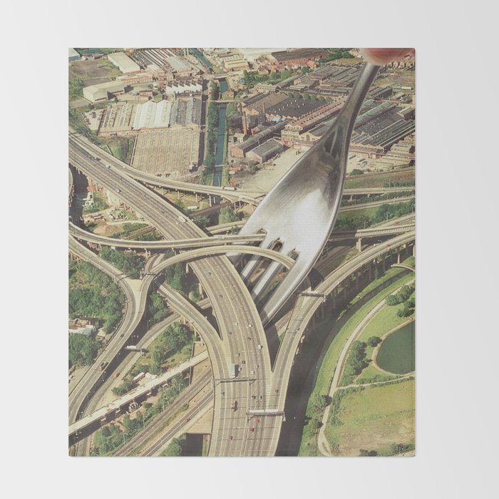 Spaghetti Junction Throw Blanket Gallery Image 2