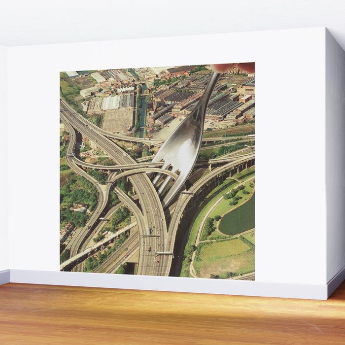 Spaghetti Junction Wall Mural Gallery Image 2