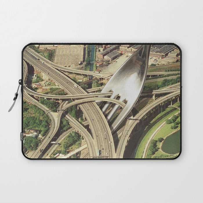 Spaghetti Junction Laptop Sleeve Gallery Image 1