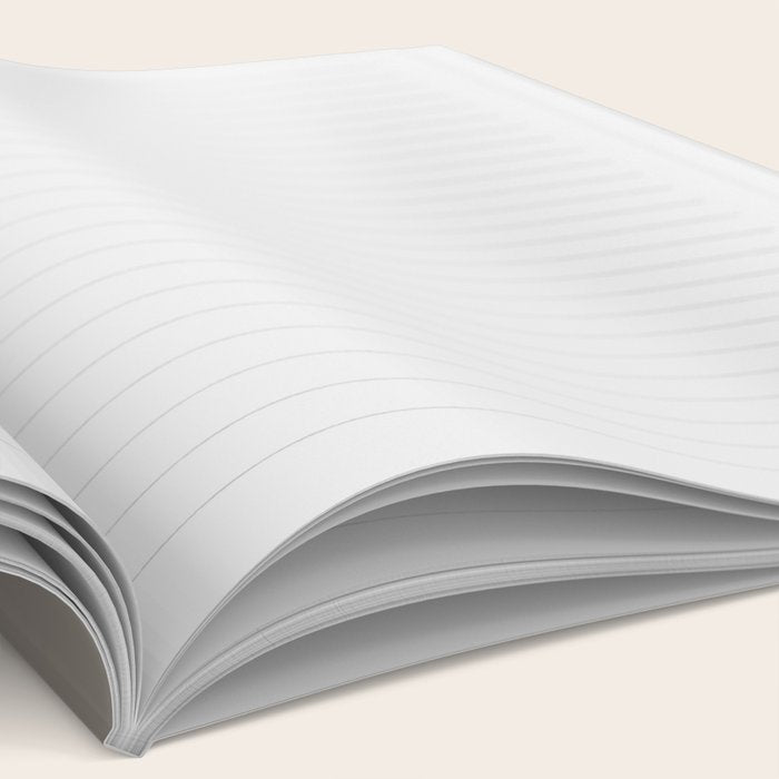Neutral Taupe Grey II Solid Color Notebook Gallery Image 2