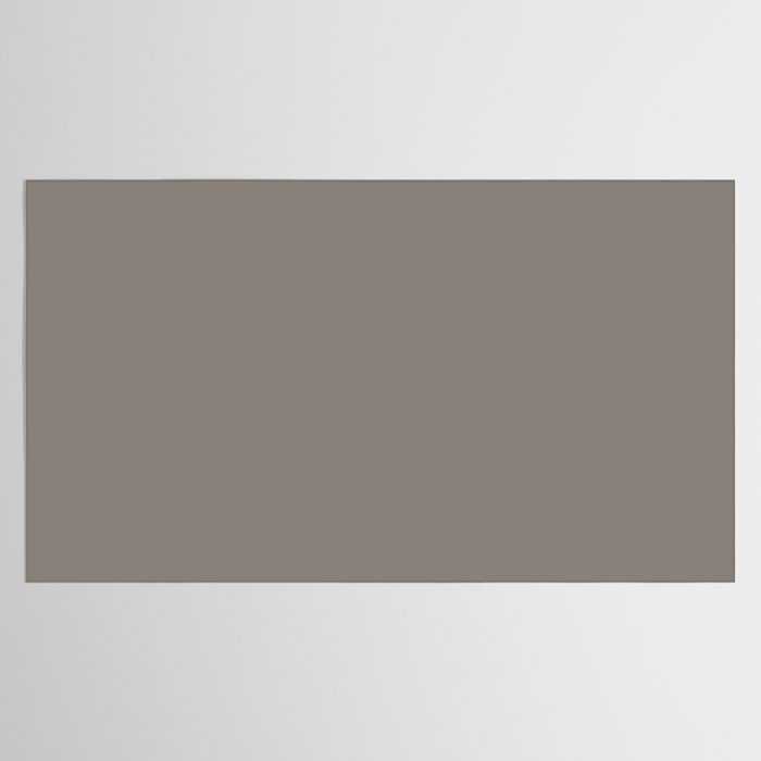 Neutral Taupe Grey II Solid Color Tablecloth Gallery Image 2