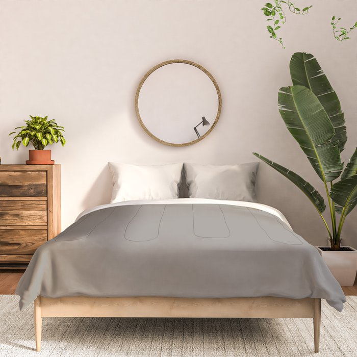 Neutral Taupe Grey II Solid Color Comforter Gallery Image 3