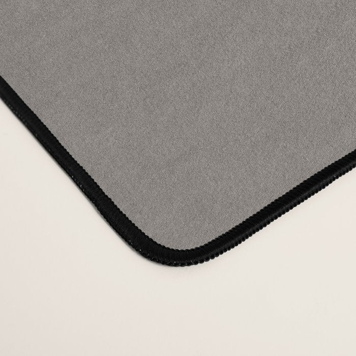 Neutral Taupe Grey II Solid Color Desk Mat Gallery Image 4