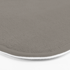 Neutral Taupe Grey II Solid Color Bath Mat Gallery Image 3