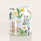 Rabbits and Strawberries Coffee Mug Gallery Image 4