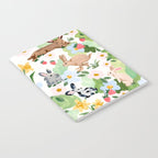 Rabbits and Strawberries Notebook Gallery Image 2
