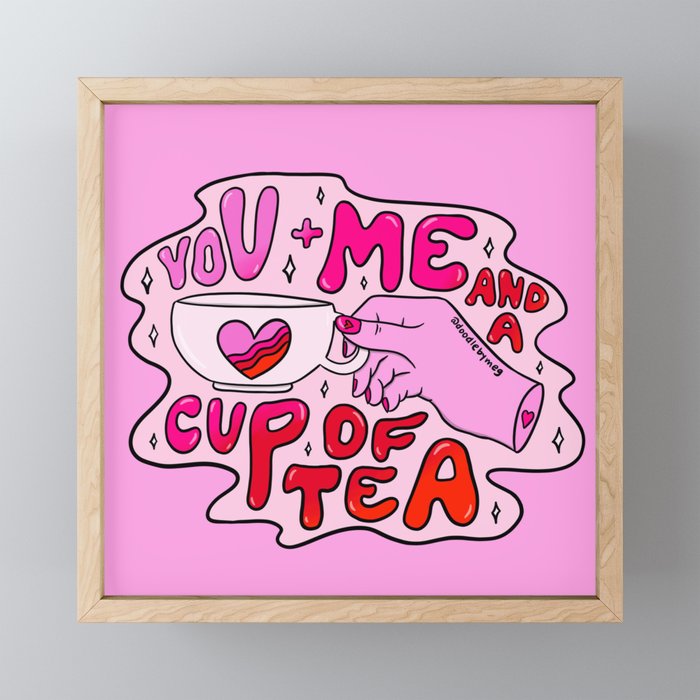 You + Me Mini Art Print Gallery Image 1