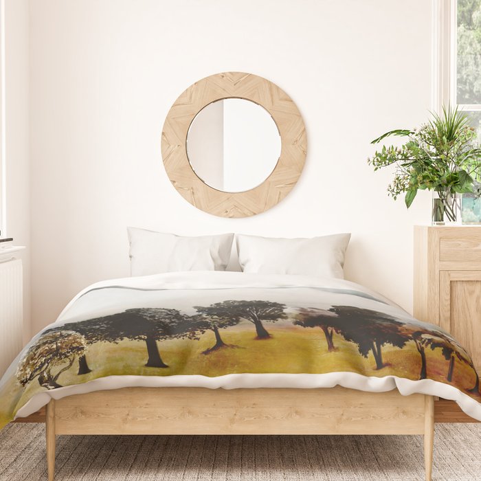 Group of Trees Duvet Cover Gallery Image 3