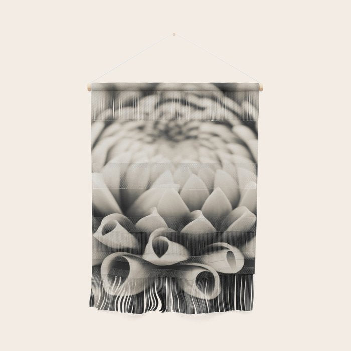 Moody Dahlia - Modern Dahlia Botanical Photo - flower print Wall Hanging Gallery Image 1