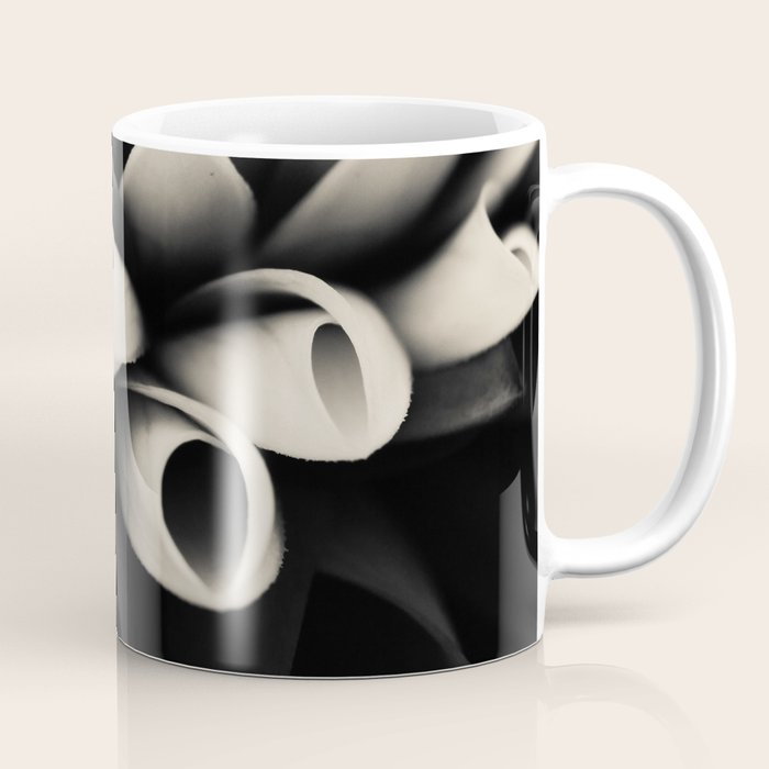 Moody Dahlia - Modern Dahlia Botanical Photo - flower print Coffee Mug Gallery Image 1
