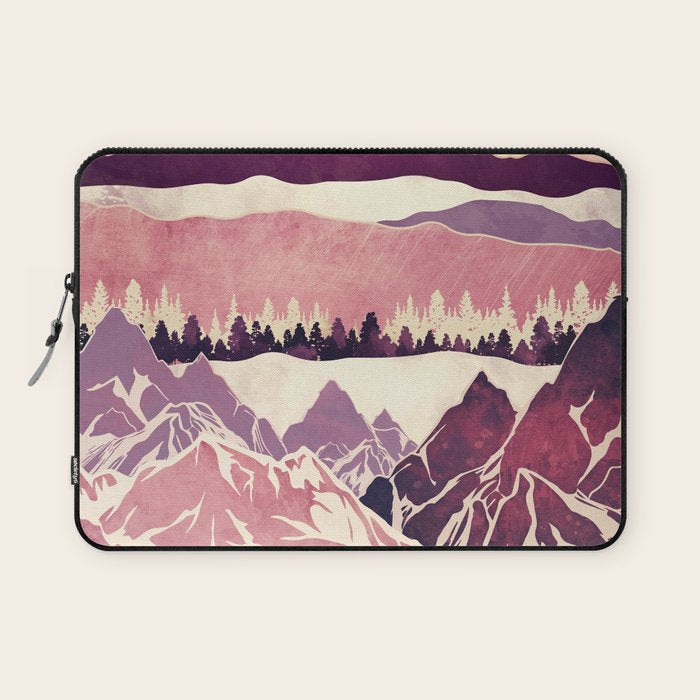 Burgundy Hills Laptop Sleeve Gallery Image 1