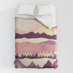 Burgundy Hills Duvet Cover Gallery Image 6