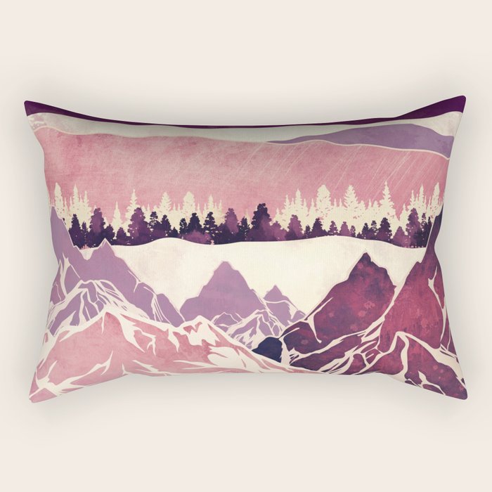 Burgundy Hills Rectangular Pillow Gallery Image 1
