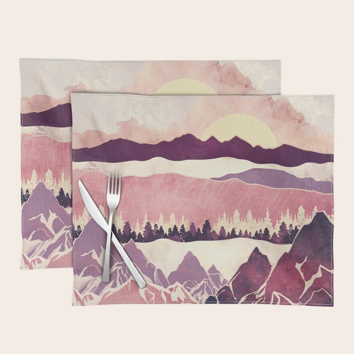 Burgundy Hills Placemat Gallery Image 1