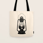 THE PATH MAY BE DARK BUT THE SUN WILL ALWAYS RISE Tote Bag Gallery Image 1